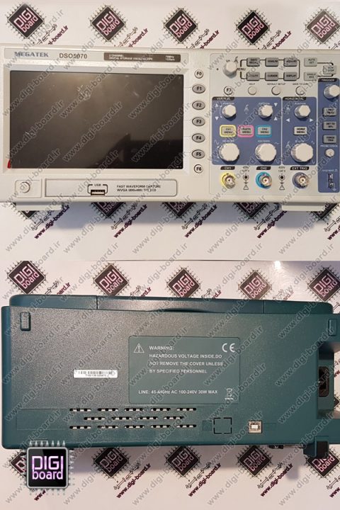 تعمیر-برد-الکترونیکی-و-پنل-اسیلوسکوپ-برند-مگا-تک-MEGATEK-مدل-DS05070-Serial-TIG-138020473