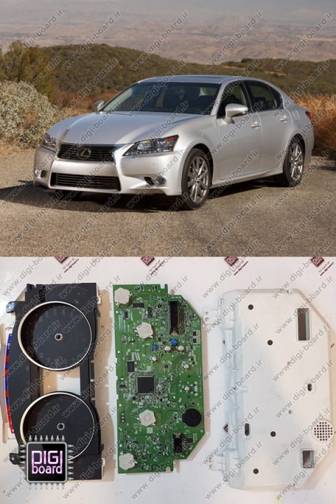 تعمیر-برد-و-قطعات-الکترونیکی-کیلومتر-شمار-لکسوس-Lexus-GS-مدل-جی-اس