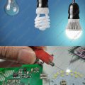 آموزش تعمیر لامپ کم مصرف LED ال ای دی
