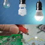 تعمیر لامپ کم مصرف LED