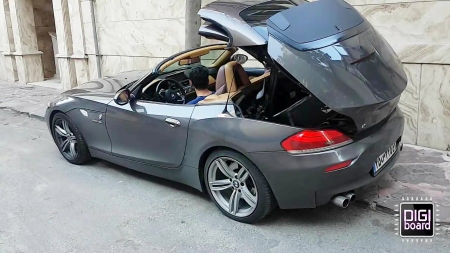 تعمیر یونیت سقف تاشو hardtop بی ام و Z4