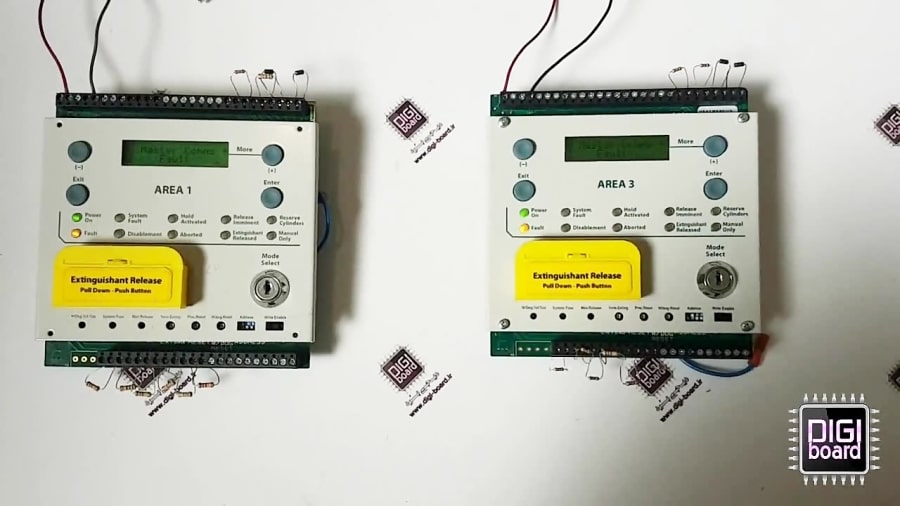 تعمیر دستگاه اعلان و اطفاء حریق سیگما SIGMA