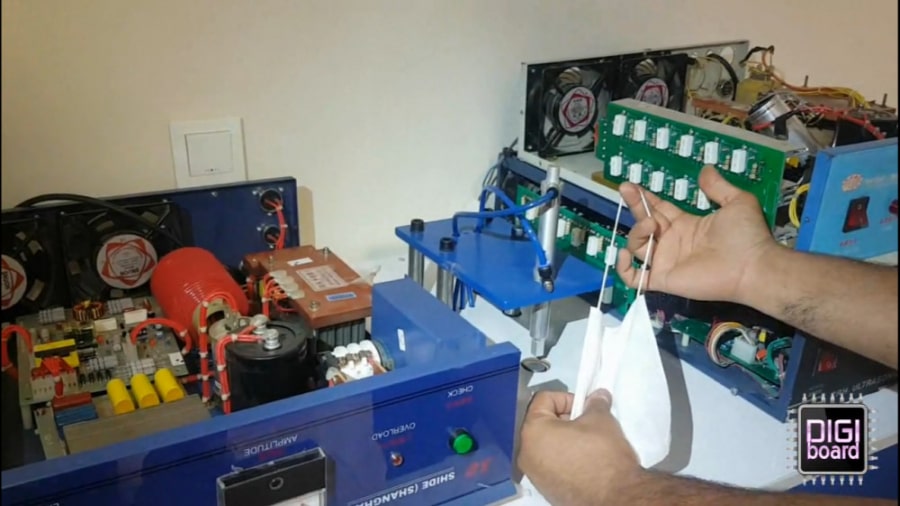 تعمیر دستگاه ژنراتور التراسونیک تولید ماسک