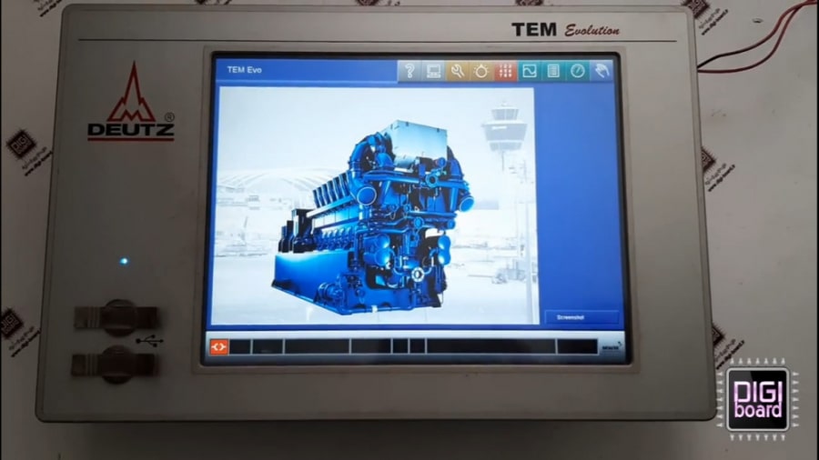 تعمیر مانیتورینگ نیروگاهی ژنراتور DEUTZ