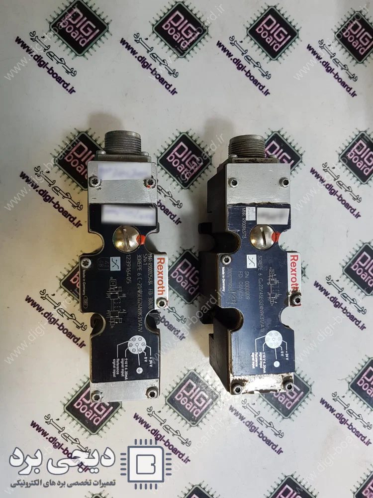 تعمیر شیرهای کنترل جریان و فشار تناسبی (پروپرشنال) بوش رکسروت Bosch Rexroth سری 3DREP6
