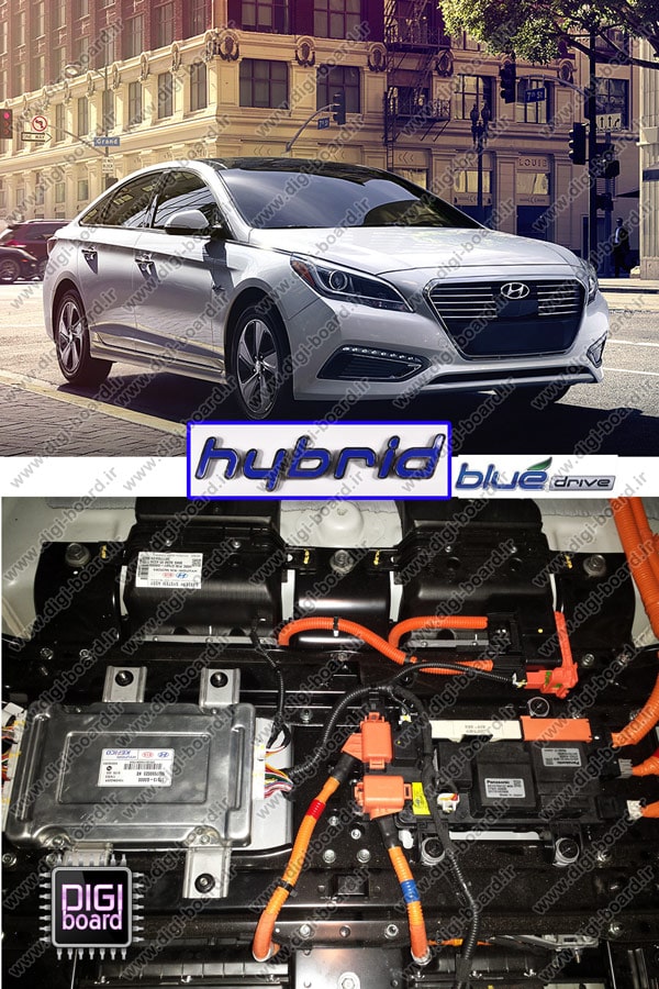 تعمیر خودرو هیبرید سوناتا یونیت باتری ۲۰۱۷