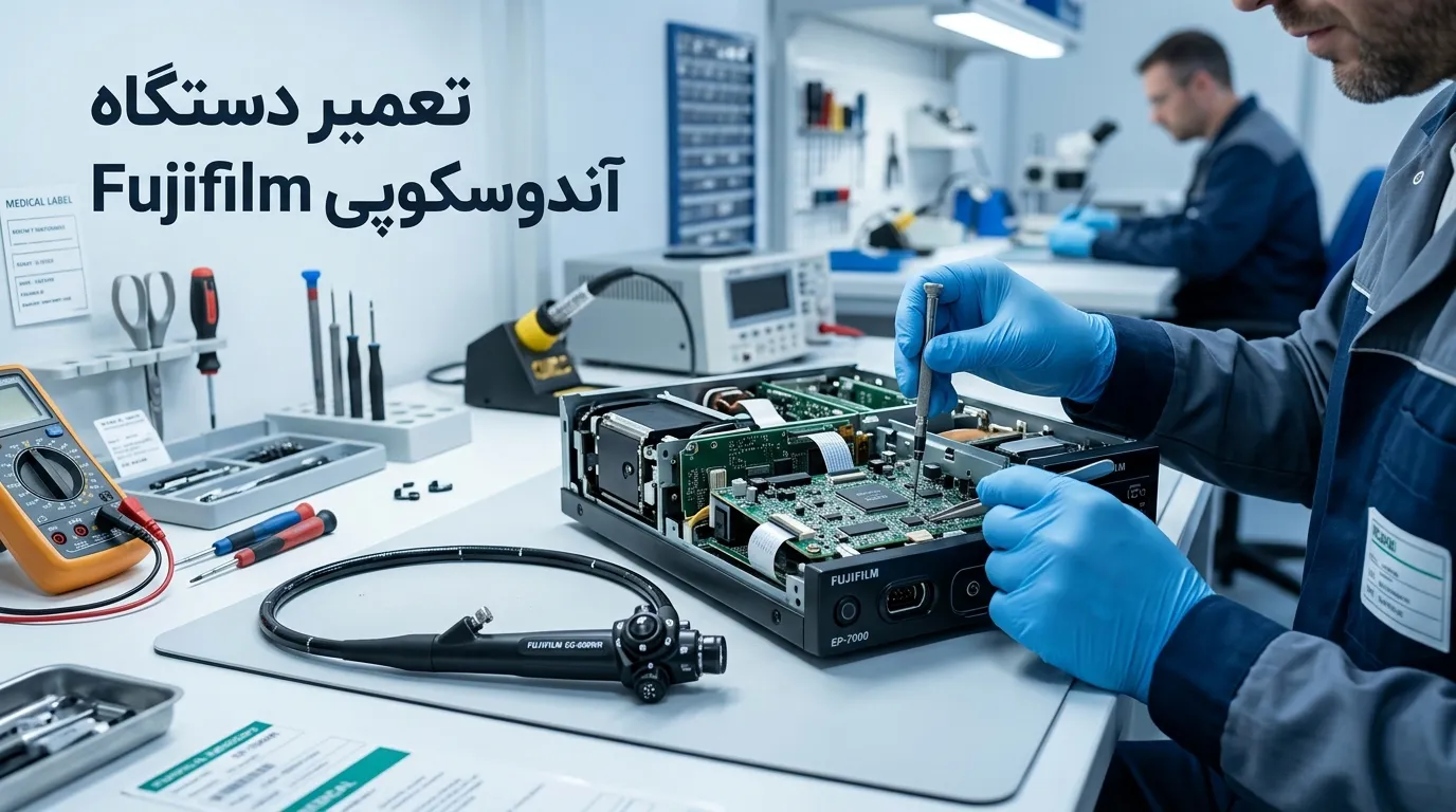 مدت زمان انجام تعمیر دستگاه آندوسکوپی Fujifilm و تحویل