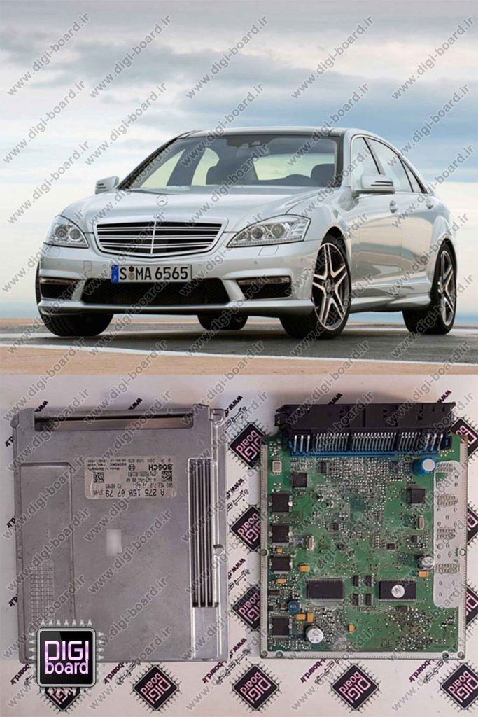 تعمیر ECU ای سی یو بنز V12 S500