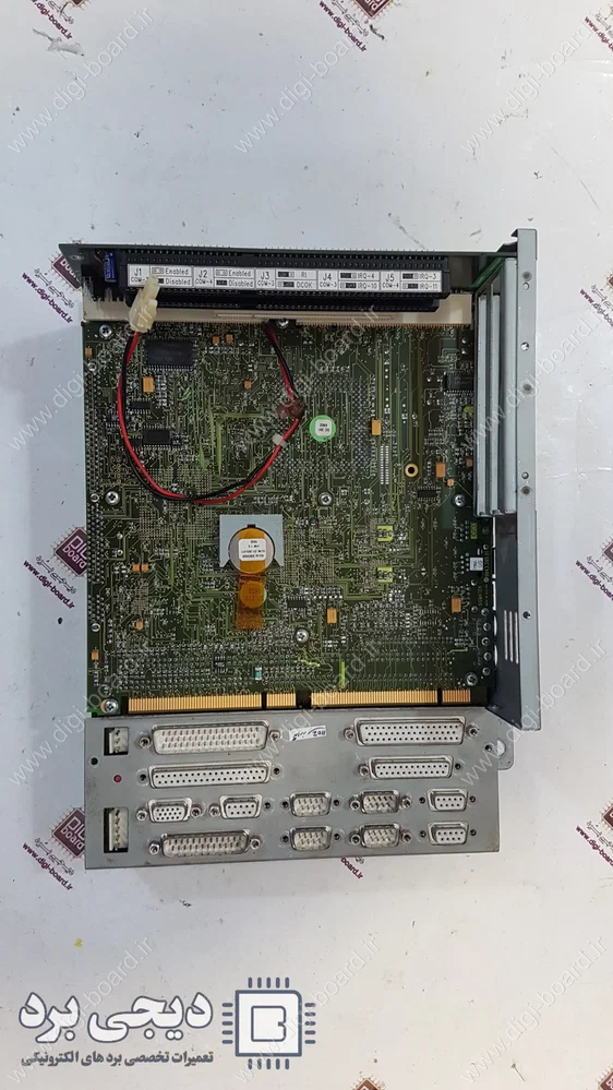 تعمیر Industrial PC (کامپیوتر صنعتی) سیستم کنترل مرکزی MC4 برای دستگاه تزریق پلاستیک KraussMaffei کراوس ‌مافای