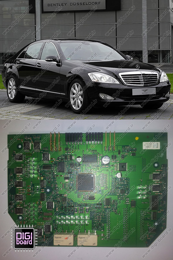 تعمیر SAM سم جلو بنز benz s500،s350