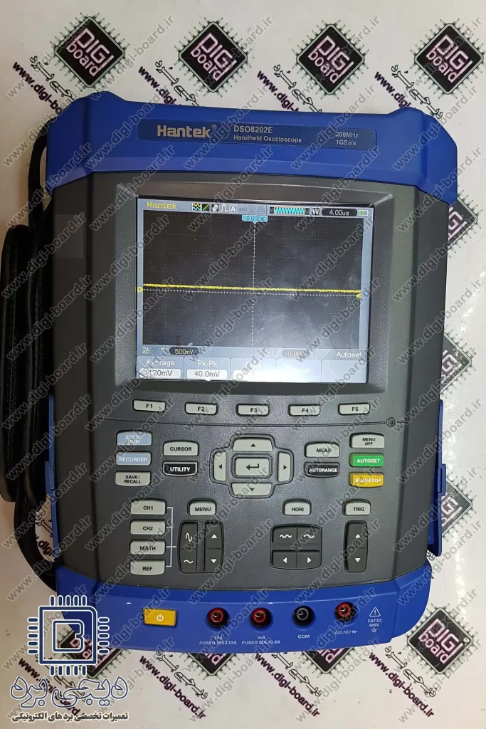 تعمیر اسیلوسکوپ هانتک Hantek مدل DSO8202E