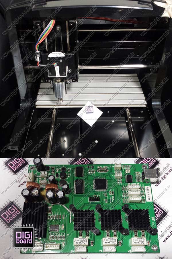 تعمیر الکترونیکی کنترلر دستگاه CNC سی ان سی