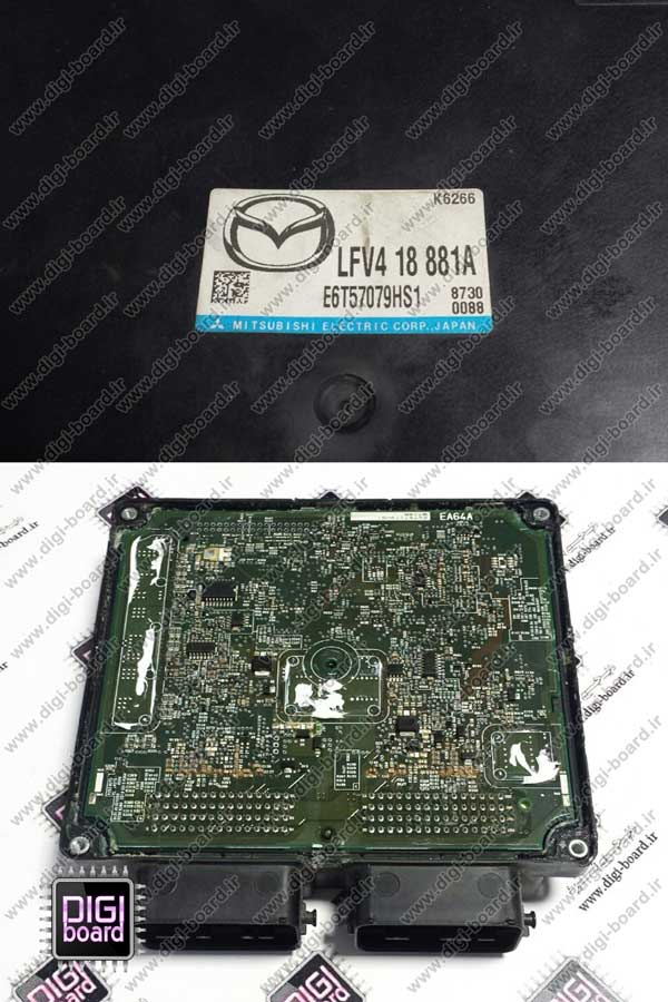 تعمیر ای سی یو ECU ایسیو مزدا ۳