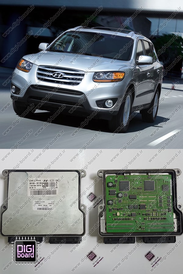 تعمیر ای سی یو ECU سانتافه