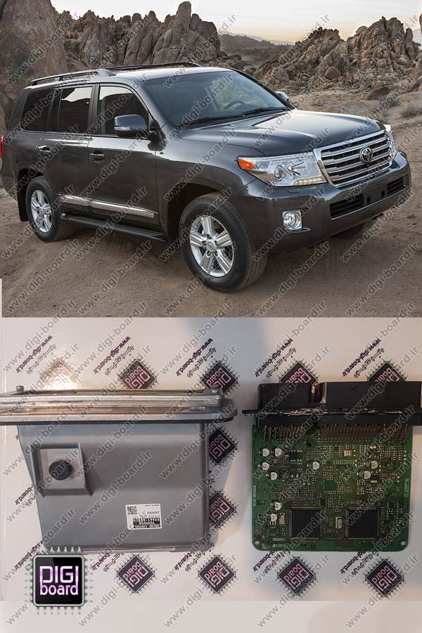 تعمیر ایسیو ECU لندکروز