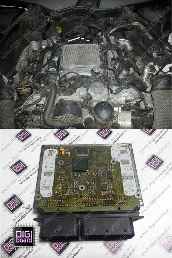 تعمیر ای سی یو ECU بنز BENZ E230