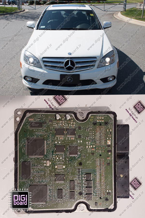 تعمیر ای سی یو ECU مرسدس بنز C