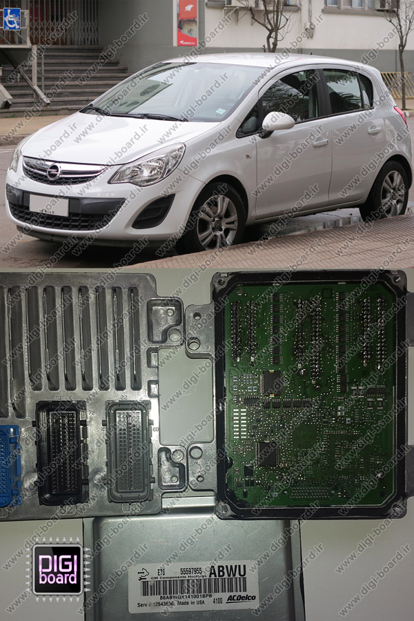 تعمیر ایسیو ECU اپل OPEl کورسا