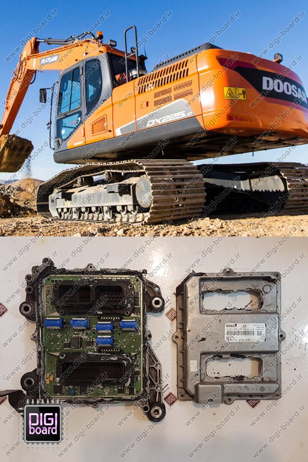 تعمیر ایسیو ECU بیل مکانیکی دوسان Doosan