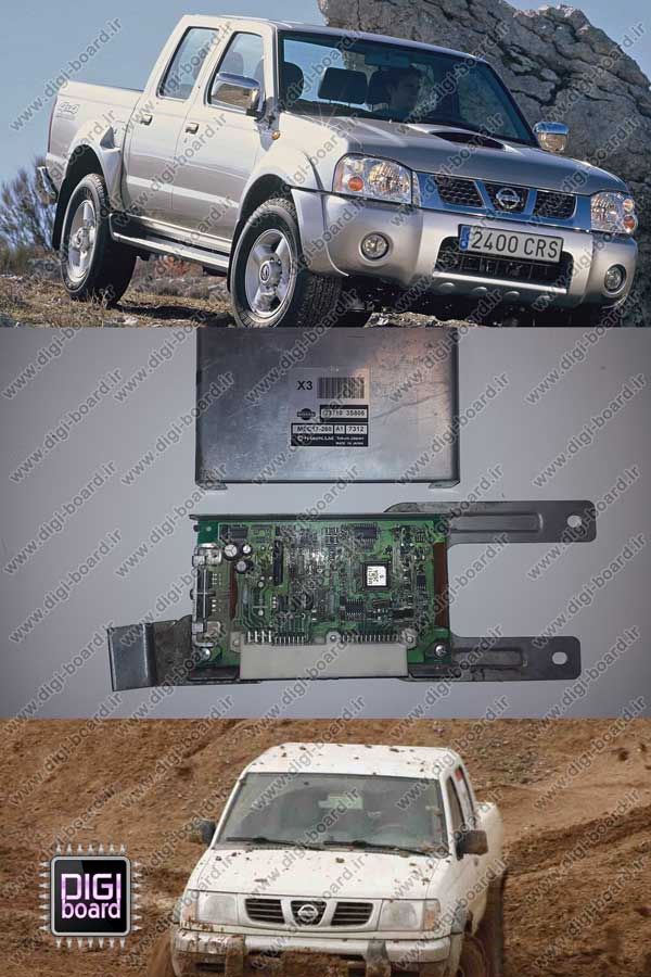تعمیر کامپیوتر ECU ایسیو نیسان پیکاپ رونیز سافاری