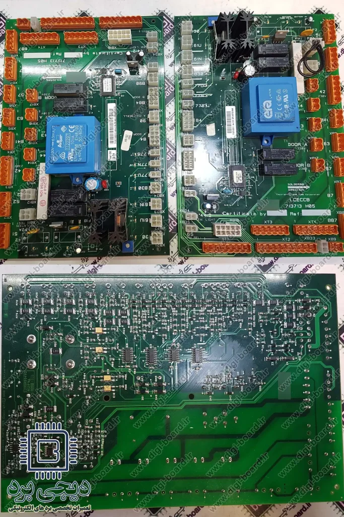 تعمیر برد آسانسور و تابلو فرمان آسانسور مدل کونه Kone