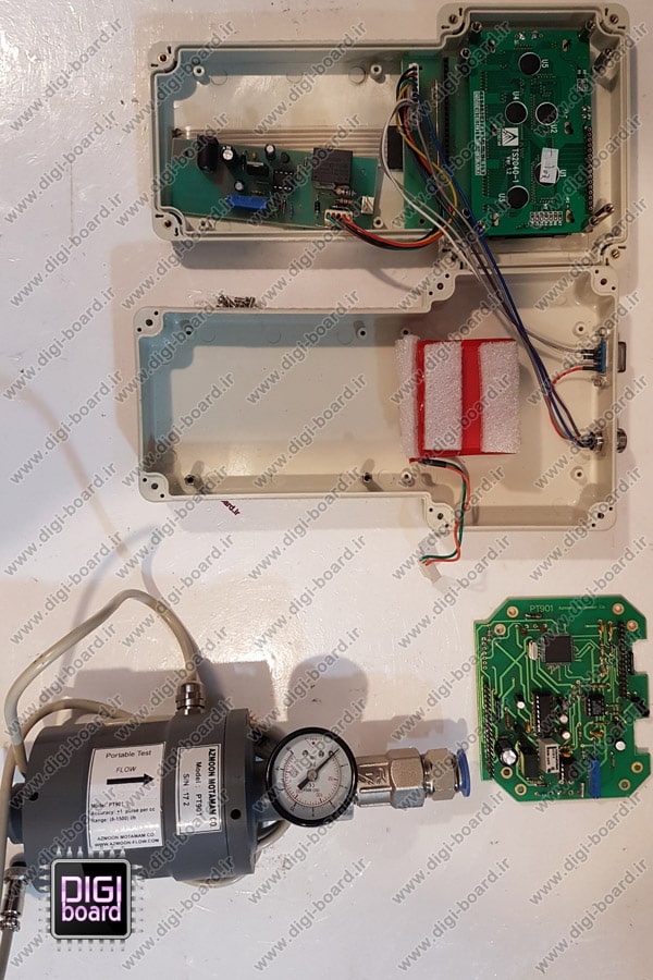 تعمیر دستگاه پرتابل کالیبراسیون و تست جریان ساخت شرکت آزمون متمم مدل PT901
