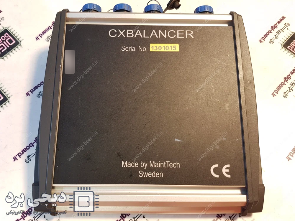 تعمیر برد و قطعات الکترونیکی ارتعاش‌سنج vibration analyzer CXBalancer برند مین تک MaintTech
