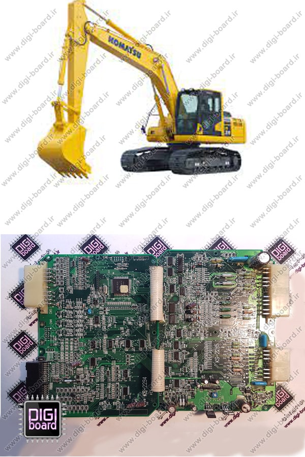 تعمیر برد کنترل ECU لودر و بیل مکانیکی کوماتسو Komatsu