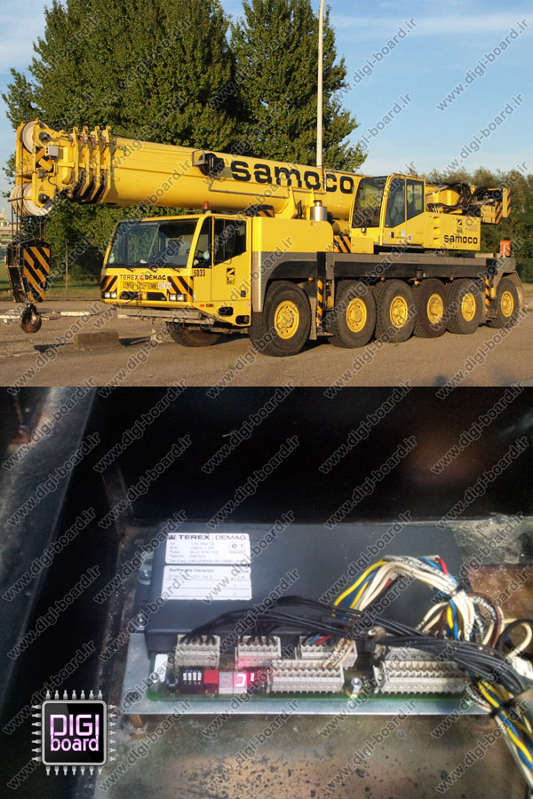 تعمیر برقی و الکترونیکی جرثقیل دماگ تیرکس Demag
