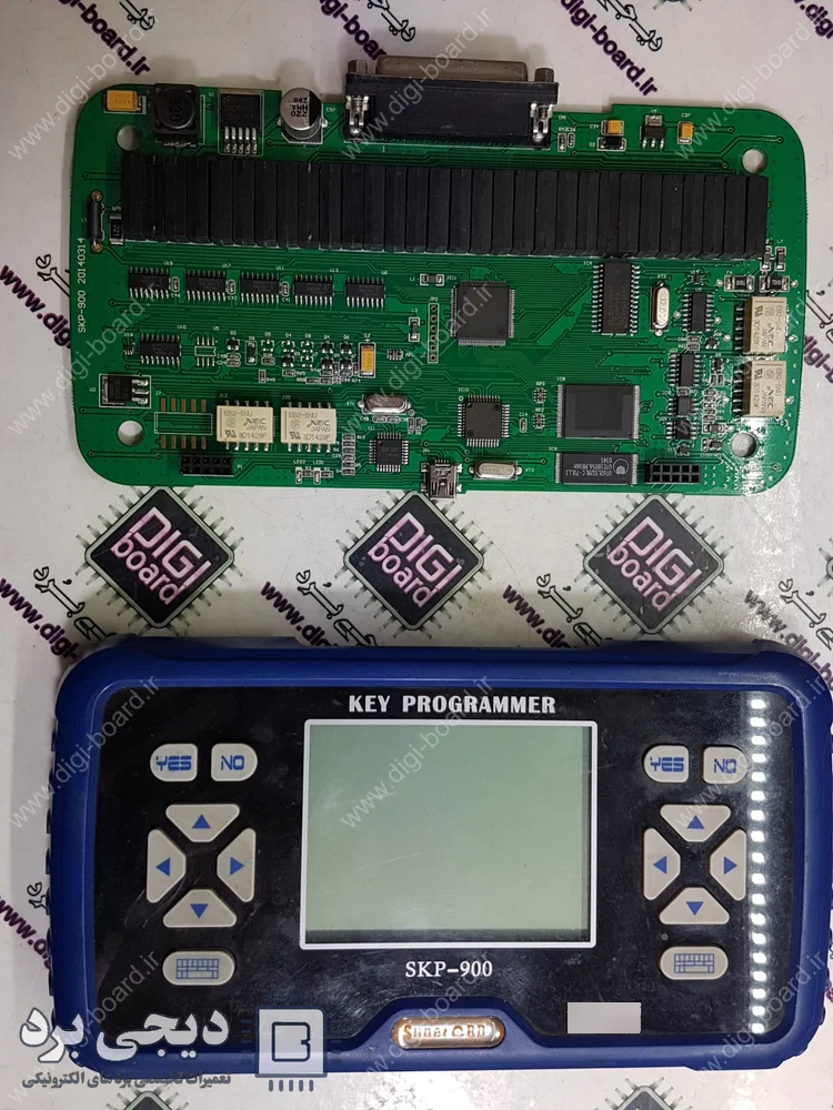 تعمیر برنامه ریز کلید و ریموت خودرو مدل SKP-900 برند SuperOBD