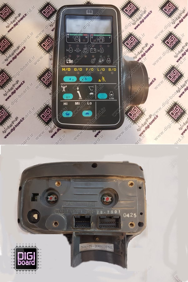 تعمیر برد کنترل ECU لودر و بیل مکانیکی کوماتسو Komatsu