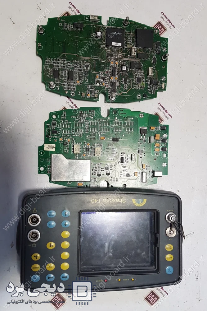 تعمیر تخصصی دستگاه عیب ‌یاب اولتراسونیک Sitescan 140 برای تست‌ های غیر مخرب NDT