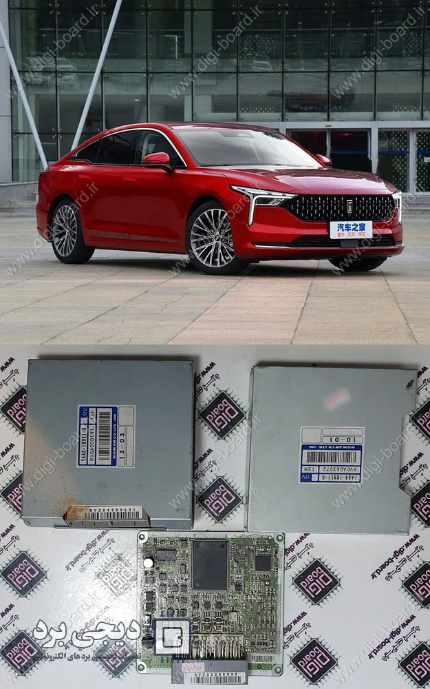 تعمیر تیسیو TCU بسترن Besturn B50 و B70 برند AISIN AW سری F4A42