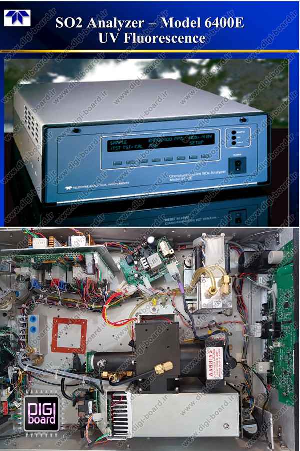 تعمیر دستگاه آنالایزر آنلاین Teledyne SO2