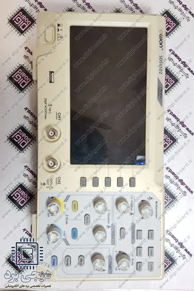 تعمیر دستگاه اسیلوسکوپ اوون Owon مدل SDS1102