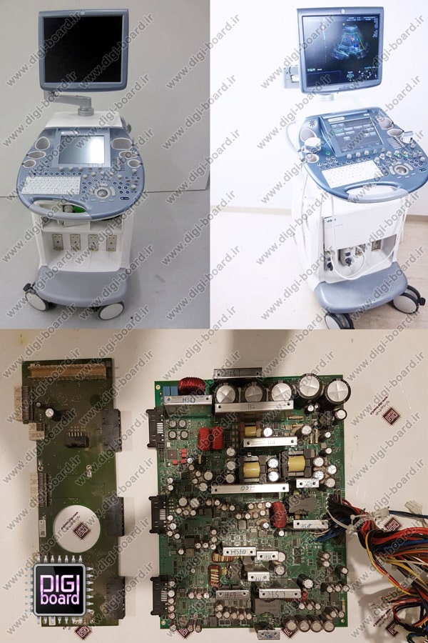 تعمیر دستگاه سونوگرافی جنرال الکتریک voluson E8