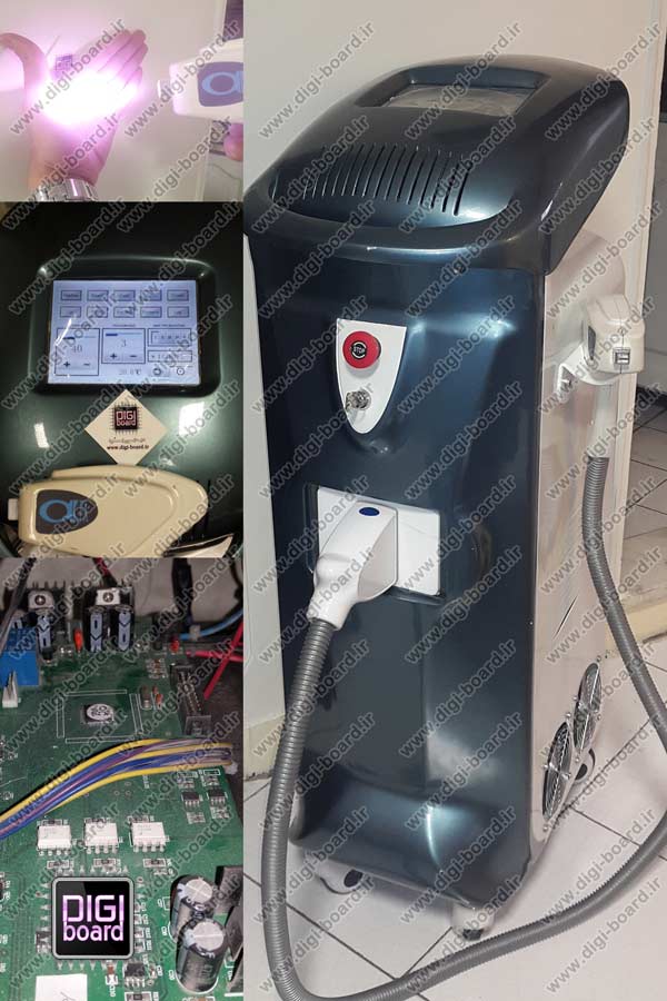 تعمیر دستگاه دایود لیزر موهای زائد Laser diode