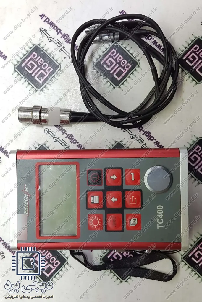 تعمیر دستگاه ضخامت سنج رنگ و پوشش آلترا سونیک تستچ Testech مدل TC400