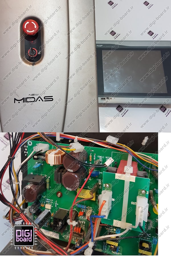 تعمیر دستگاه لیزر زیبایی میداسMIDAS