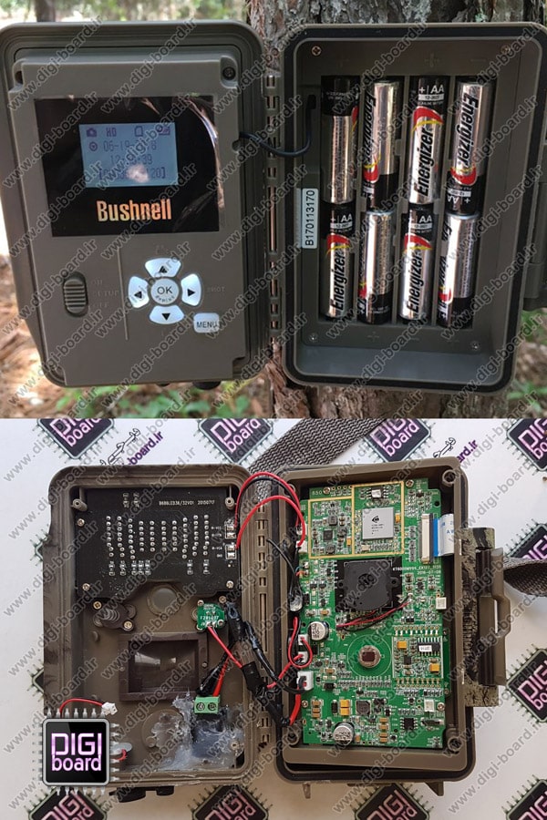 تعمیر دوربین تله ای حیات وحش