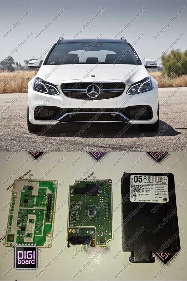 تعمیر رادار سنسور مرسدس بنز BENZ E63 2014
