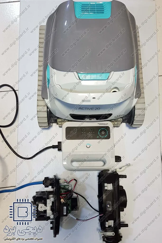 تعمیر ربات استخر شور دلفین Dolphin مدل های Active 20 و S200