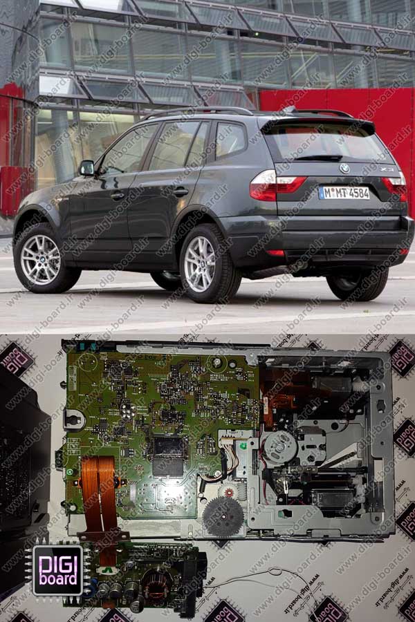 تعمیر سی دی چنجر CD CHANGER بی ام و BMW X3