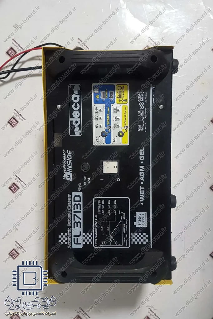 تعمیر شارژر باتری صنعتی ۲۴ و ۱۲ ولت DECA FL 3713D