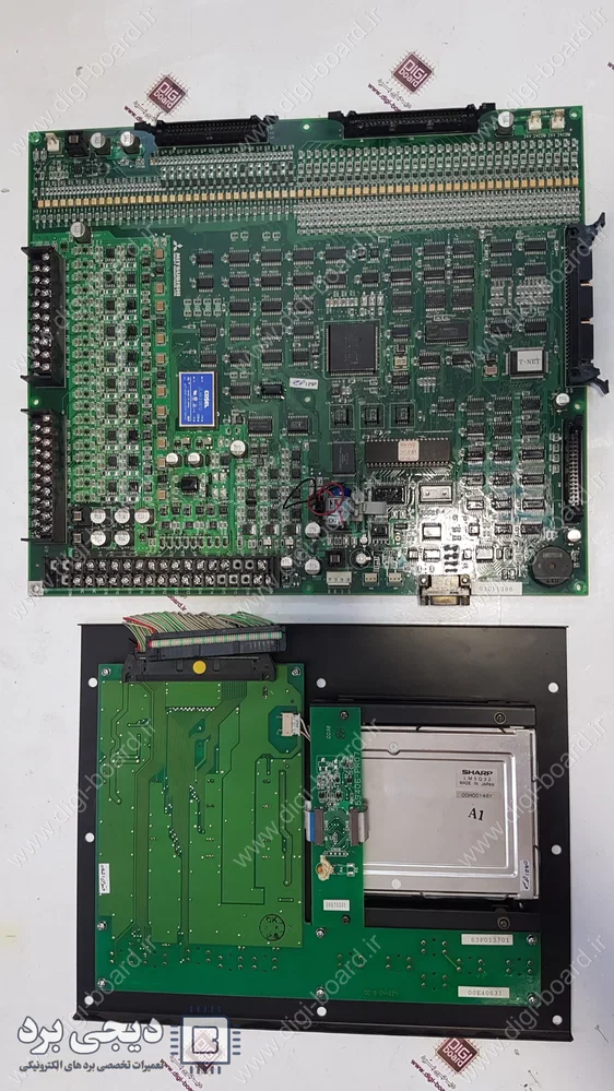 تعمیر قطعات الکترونیکی chiller controller برند میتسوبیشی mitsubishi - digiboard