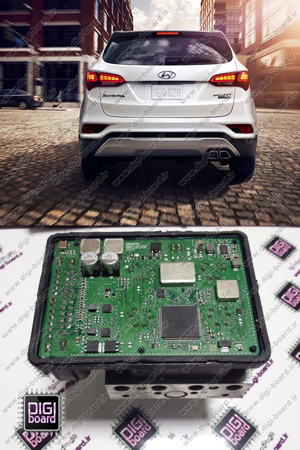 تعمیر مدولاتور ABS ESP ای بی اس هیوندای سانتافه ۲۰۱۷