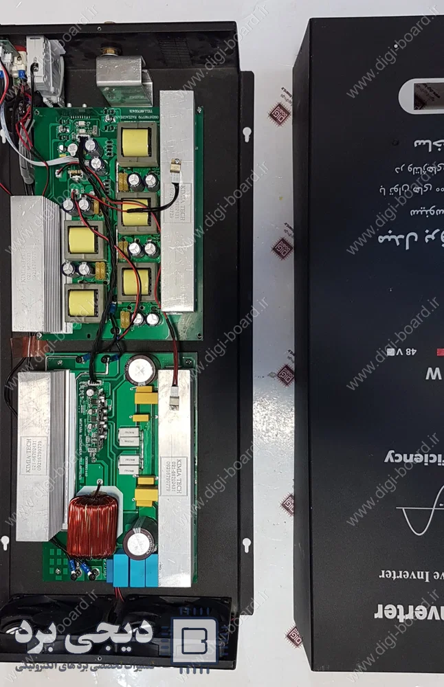 تعمیر منبع تغذیه بدون وقفه یا یو پی اس ups برند کیمیاتک kimia tech - digi board