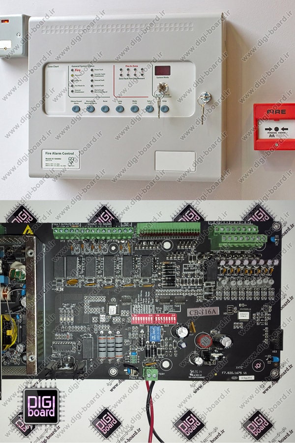 تعمیر پنل فایرآلارم سیستم اعلان حریق FIRE ALARM