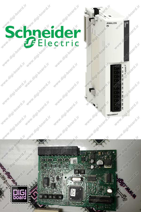 تعمیر کارت آنالوگ PLC پی ال سی اشنایدر Schneider