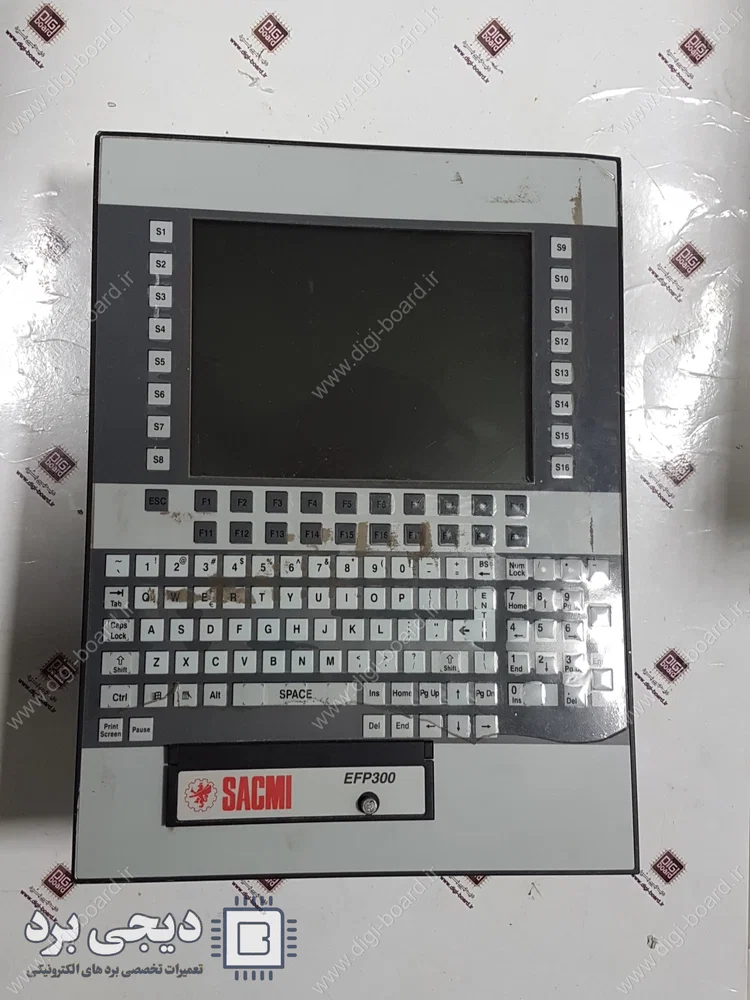 تعمیر کامپیوتر صنعتی پنلی مدل EFP300 از برند ساکمی SACMI
